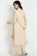 Neutral Georgette Easy Stitch Suit Set image number 5