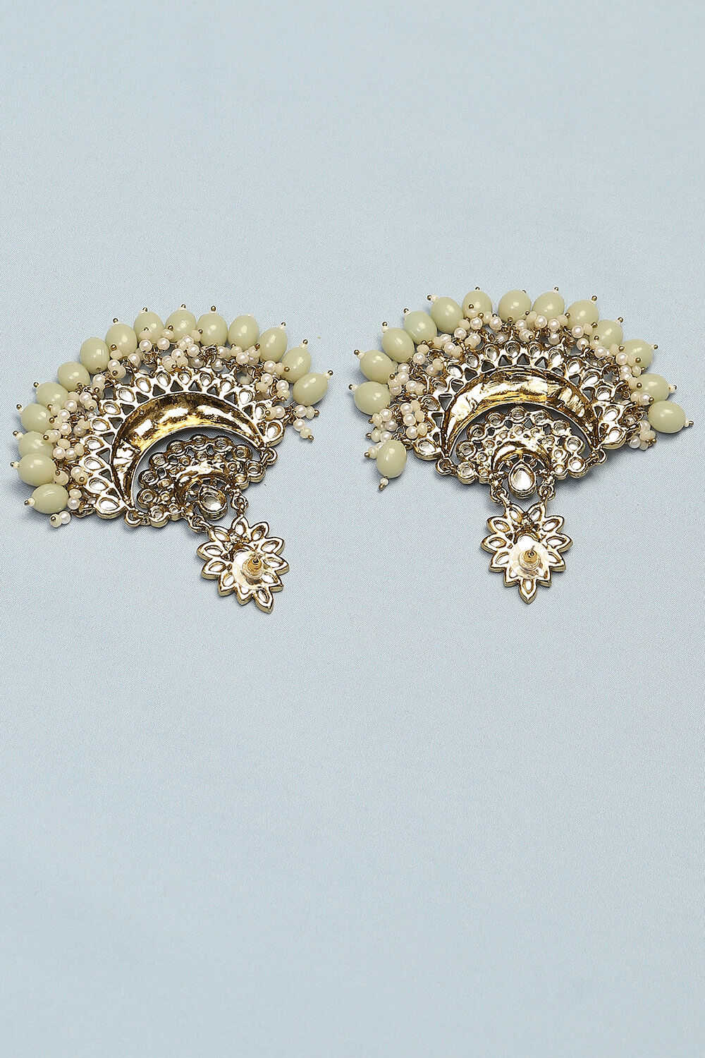 Light Grey Alloy Earrings image number 2