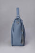 Teal PU Hobo Bag image number 4