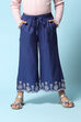 Blue Cotton Pant image number 5