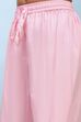 Aqua Polyester Straight Printed Suit Set image number 2