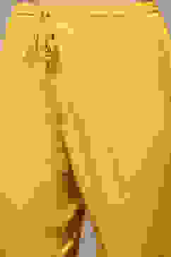 Mustard Poly Viscose Anarkali Kurta Churidar Suit Set image number 2