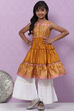 Mint Green Art Silk Short Kurti image number 5