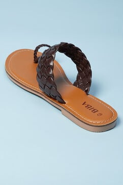 Tan Toe Ring Sandals image number 4
