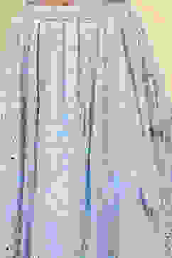 Blue Viscose Embroidered Kalidar Lehenga Set image number 2