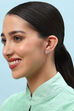 White Brass Earrings image number 1