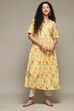 Yellow Rayon Straight Printed Kurta image number 0
