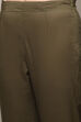 Mustard Viscose Kalidar Kurta Slim Pant Suit Set image number 2