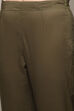 Mehandi Green Viscose Kalidar Kurta Slim Pants Suit Set image number 2