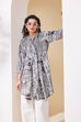 Black Viscose Rayon Straight Kurta image number 6