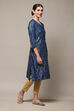 Blue Rayon Flared 2 Piece Set image number 3