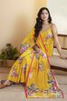 Green Viscose Rayon Straight Fusion Set image number 0
