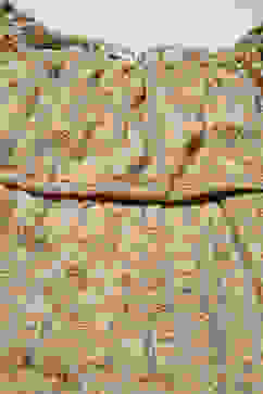 Yellow LIVA Printed Jumpsuit image number 5