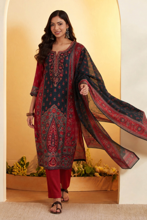 latest design of frock suit