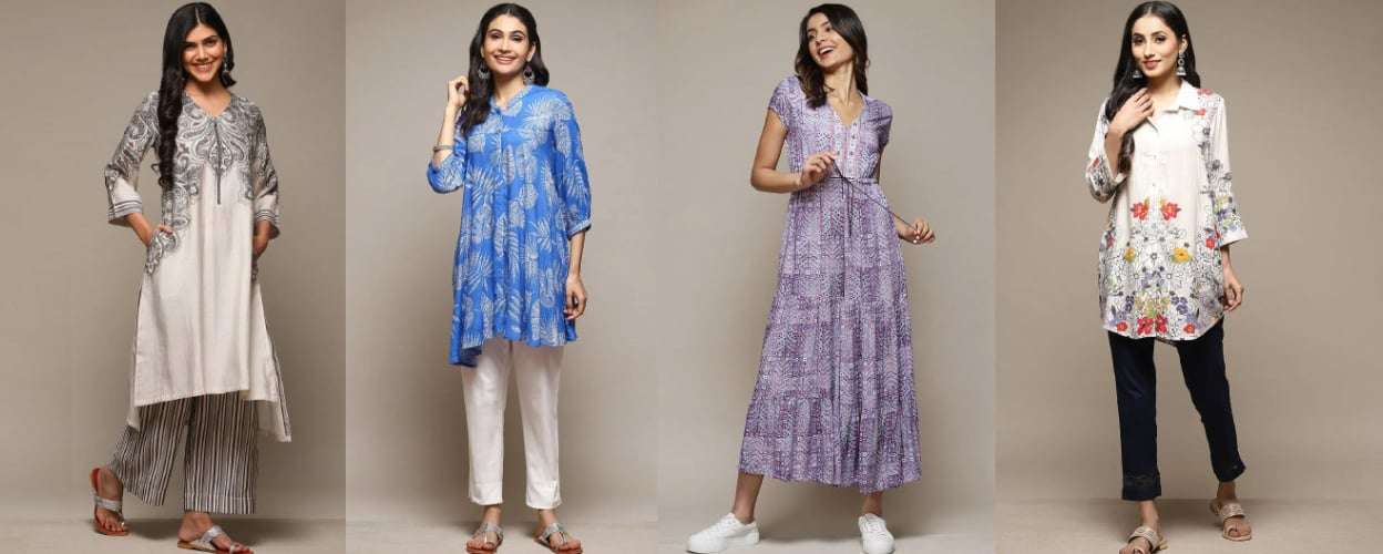 Make a Statement with Versatile White Kurtis