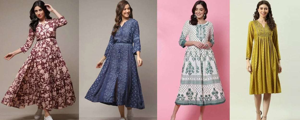 Stylish & Fabulous Cotton Frock Designs for Women