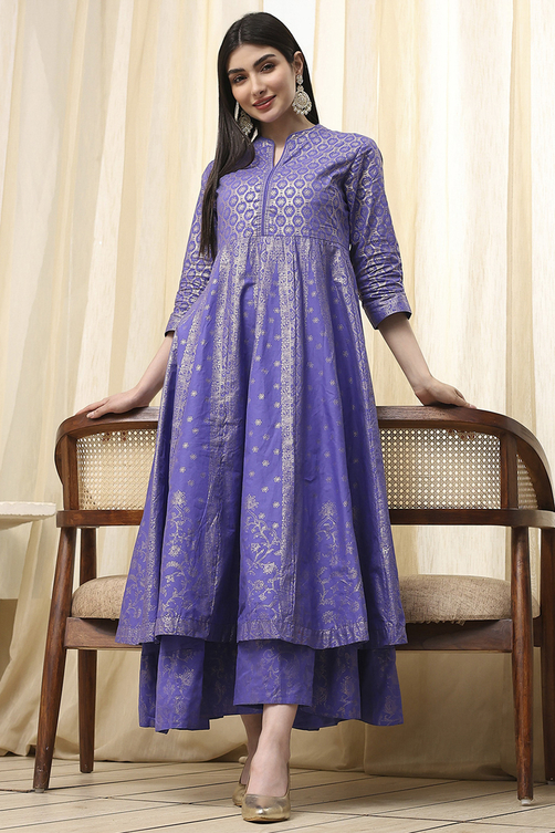 cotton anarkali dress
