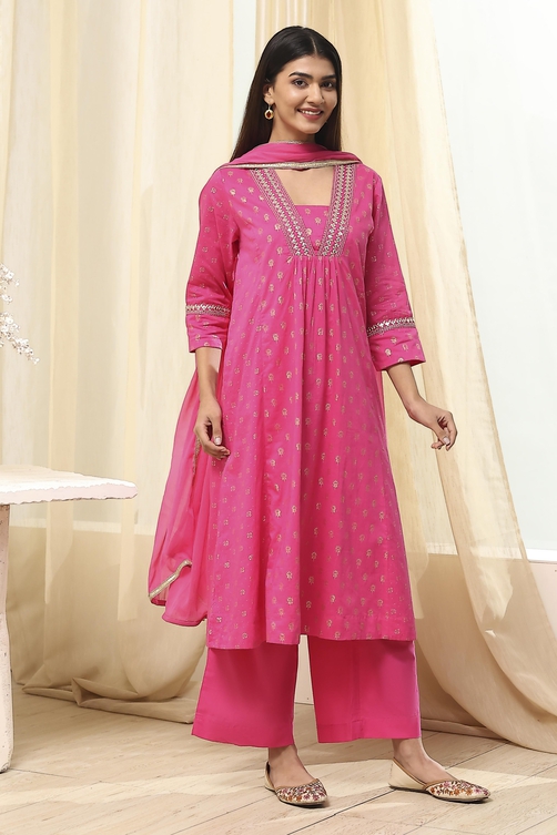 Rosy Pink Suit Set