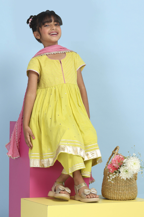 Embroidered Anarkali Suit Set