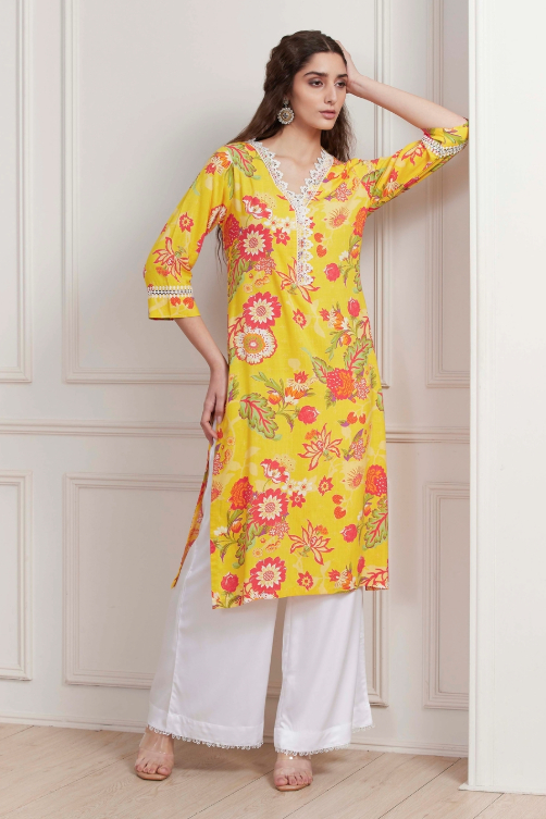 kurti for janmashtami