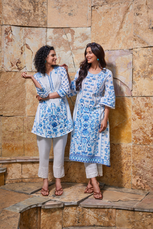 biba kurta & top