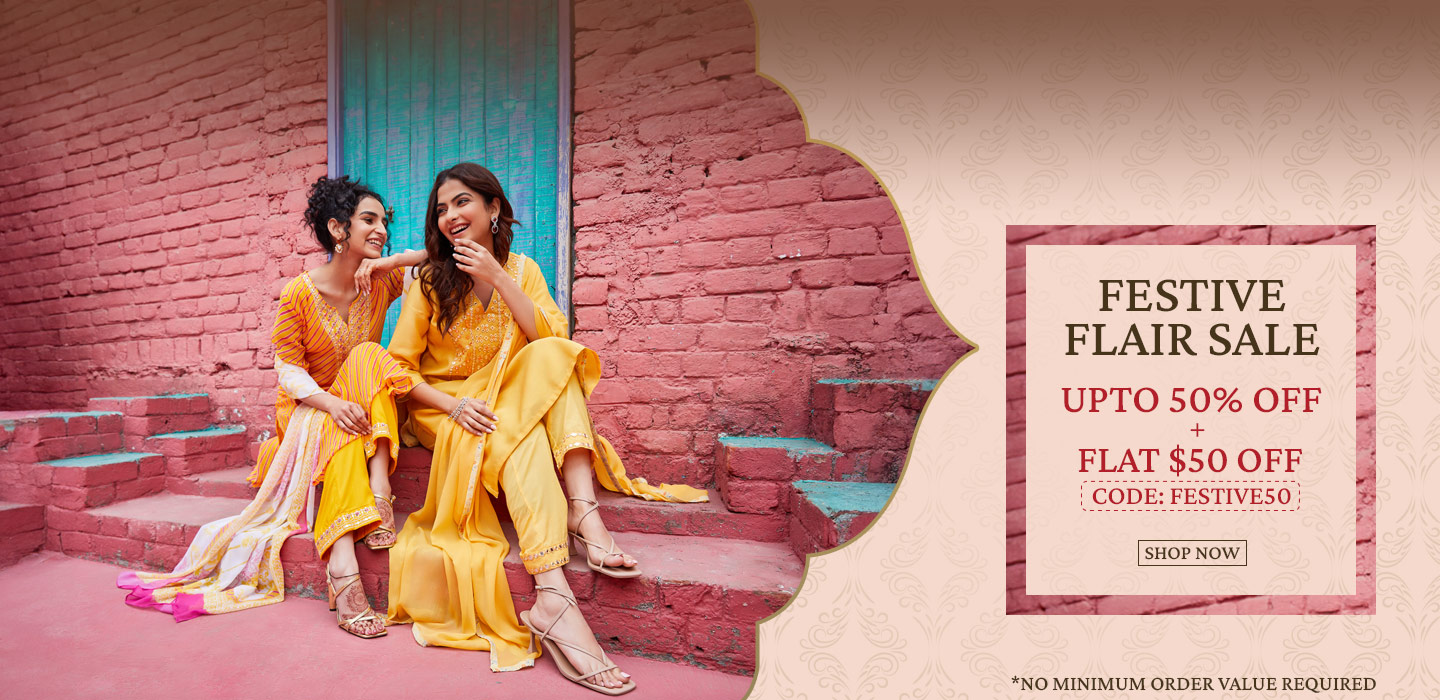 Festive Flair Sale - Upto 50% Off