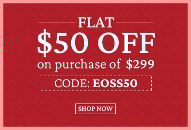 FLAT 50$ Off on purchase of $299 or Above