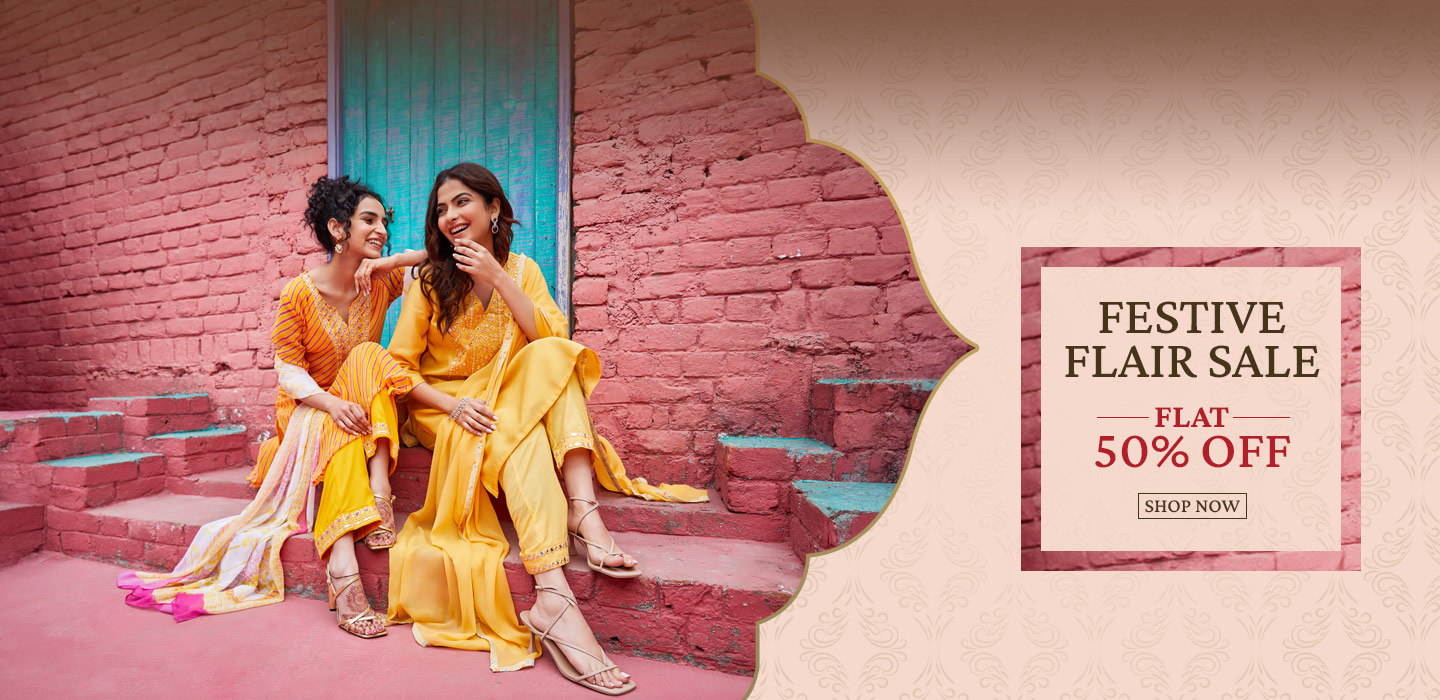 Festive Flair Sale - FLAT 50% Off