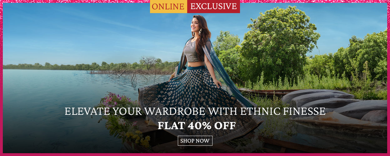 Online Exclusive at Flat 40% Off 