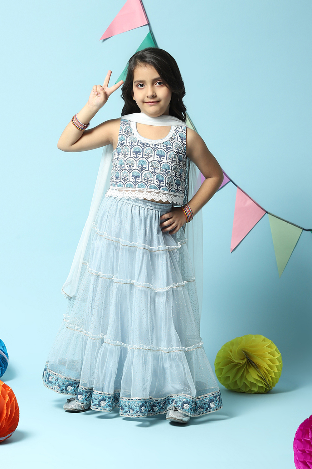 Frock top lehenga outlet