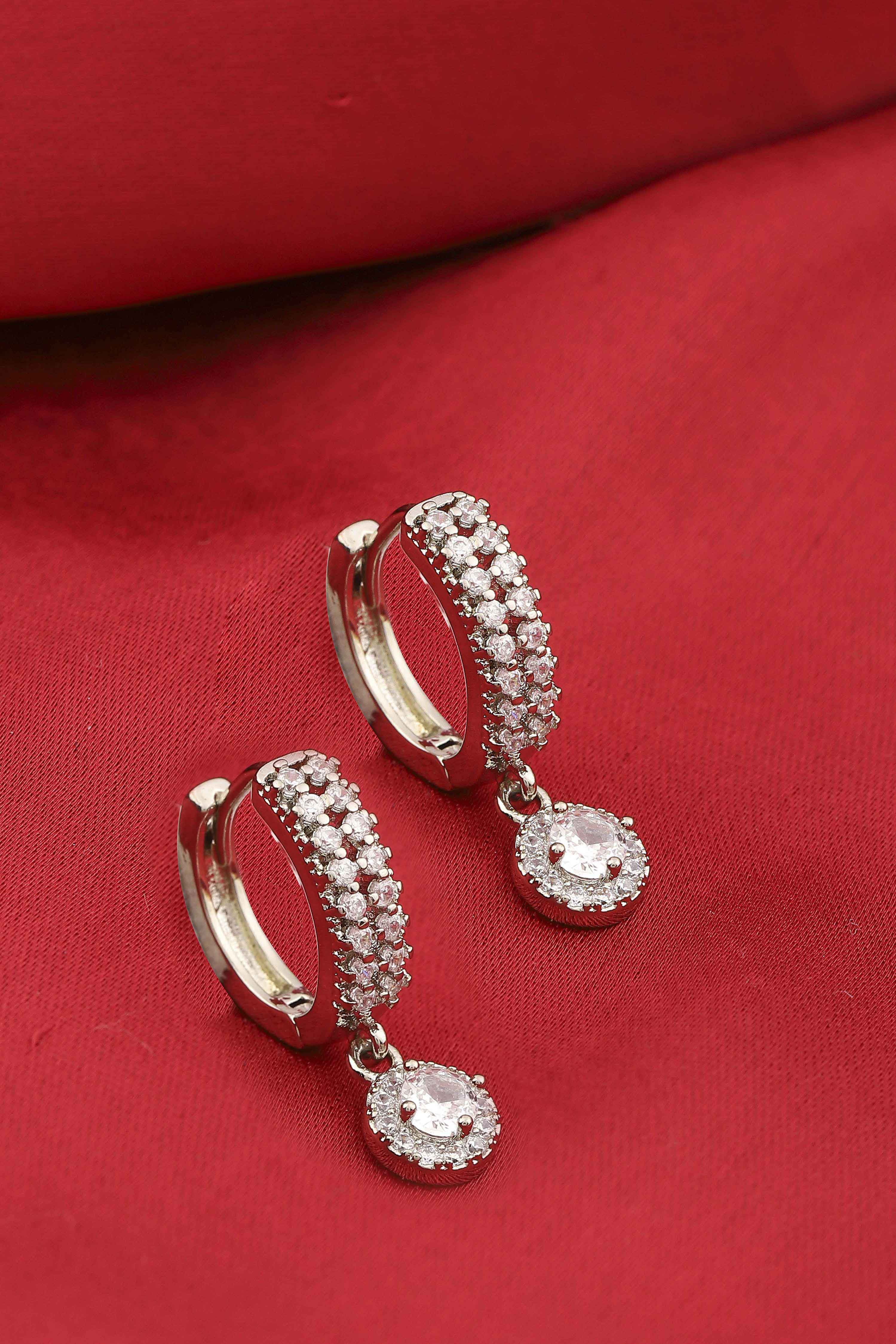 Off White Brass Huggies image number 0