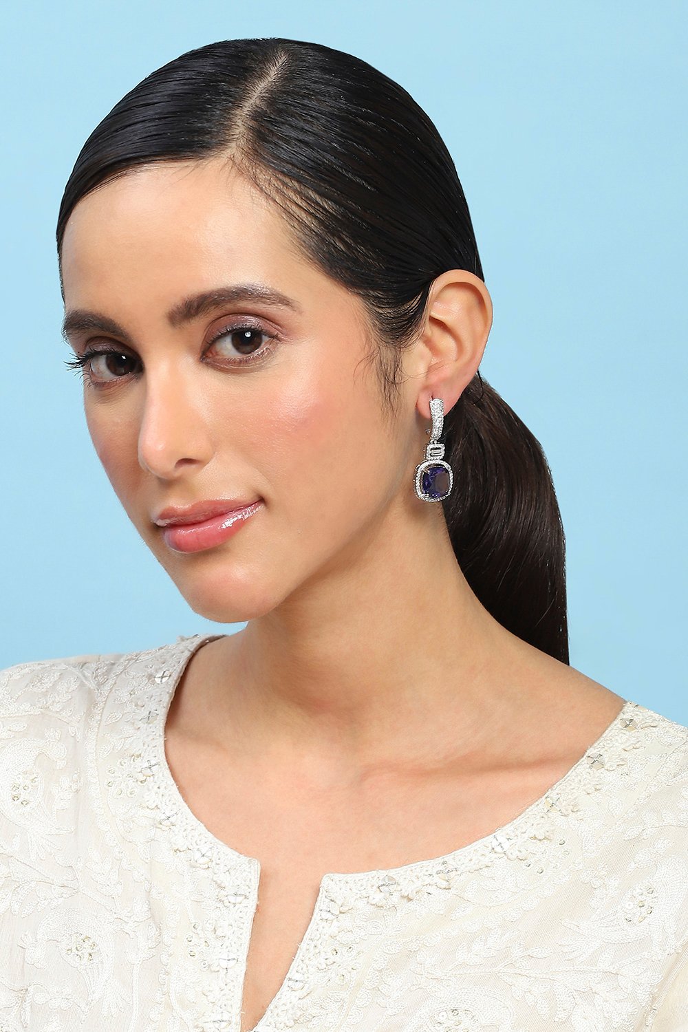 Purple Alloy Drop & Danglers image number 3