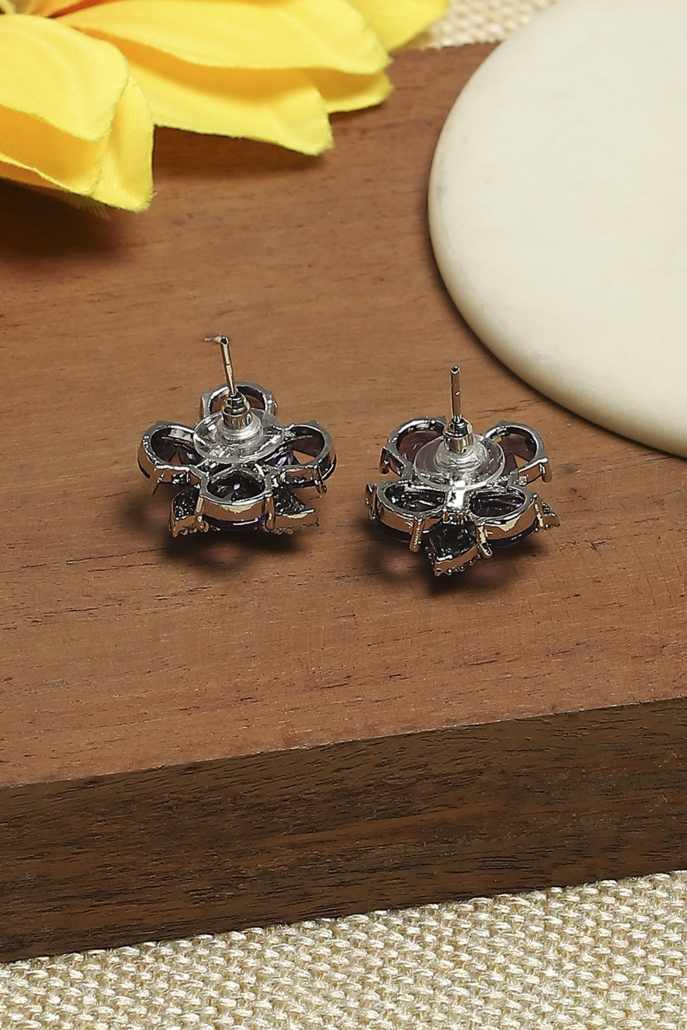 Purple Brass Studs image number 2