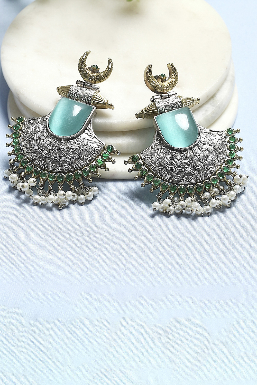 Blue Alloy Drop & Danglers image number 0