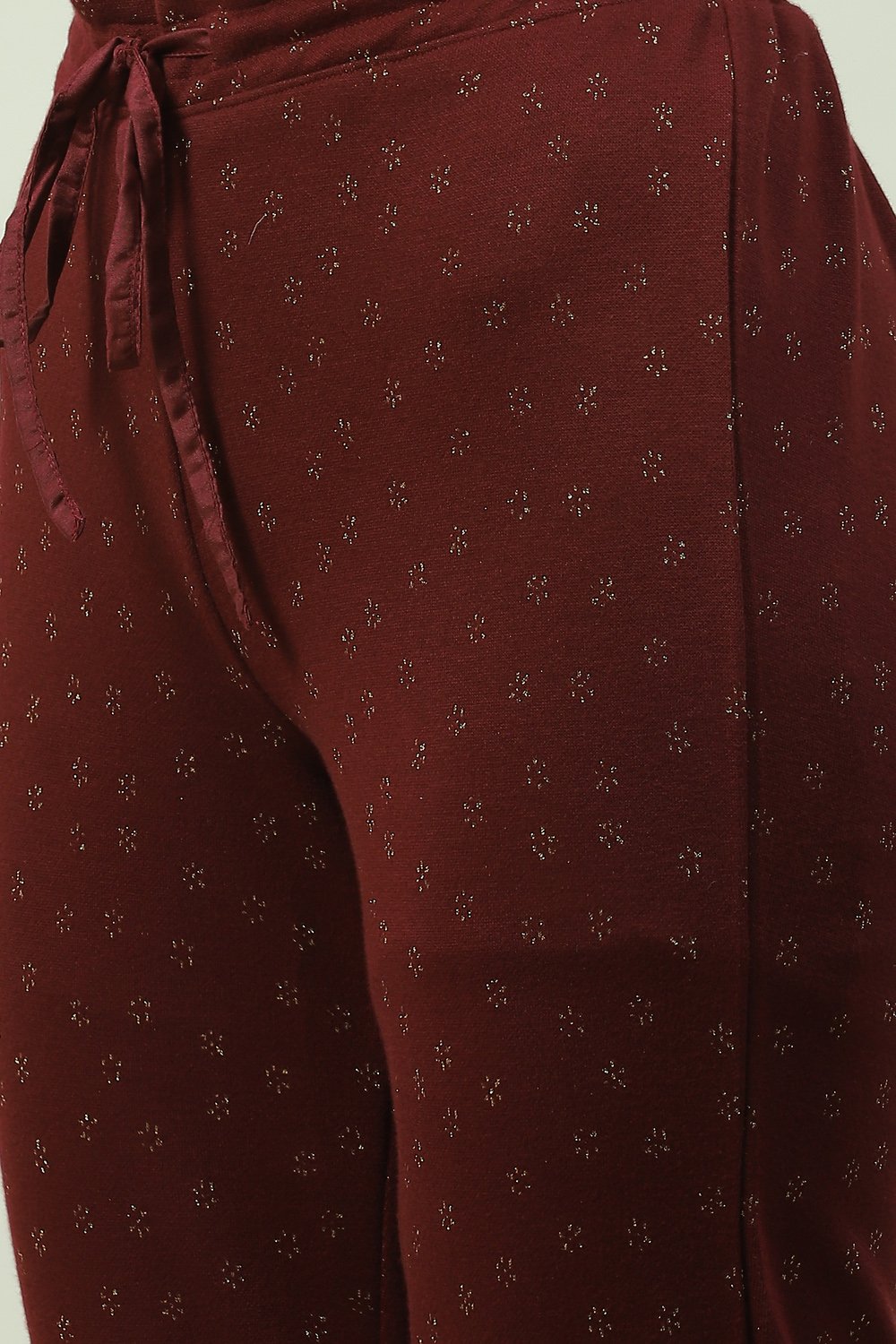 Black Acrylic Straight Kurta Pants Suit Set image number 6