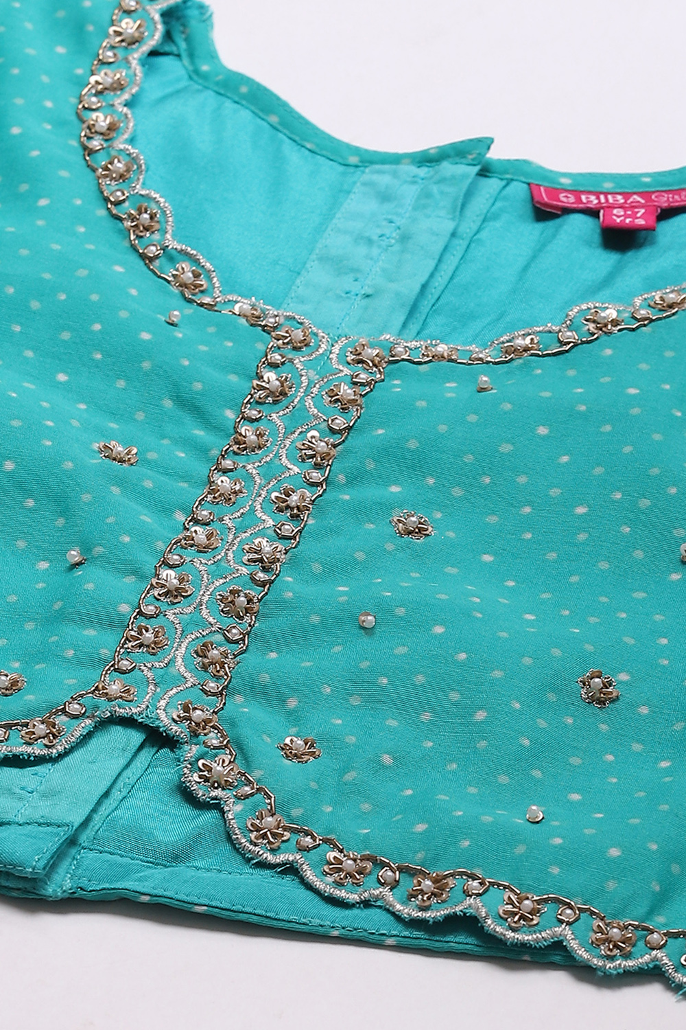 Sea Green Art Silk Lehenga Set image number 1