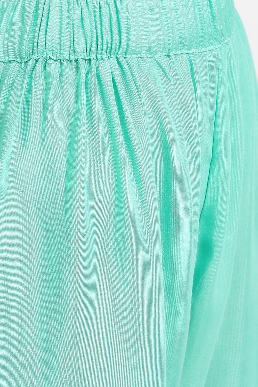 Green Georgette Easy Stitch Suit Set image number 3