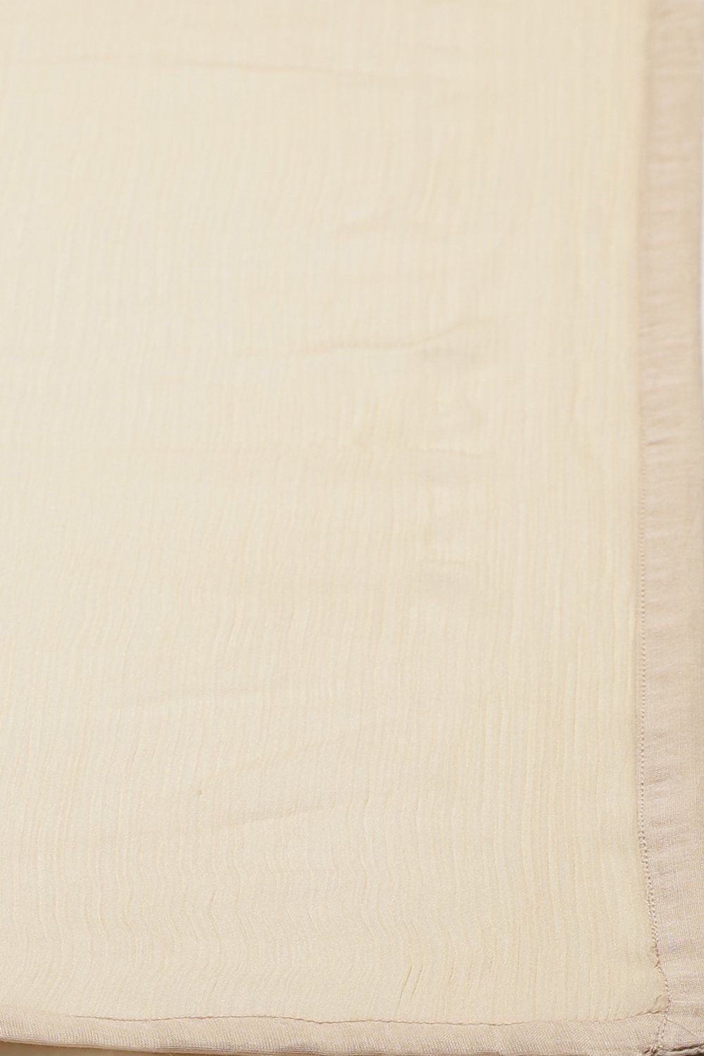 Beige Poly Metallic Cotton Straight Suit Set image number 2