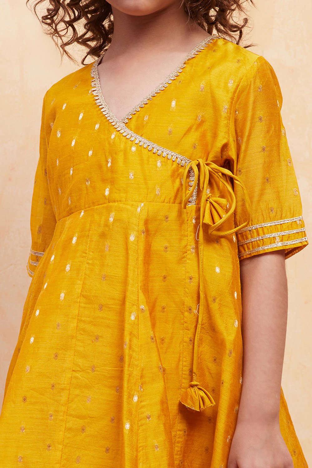 White Polyester Anarkali Suit Set image number 1