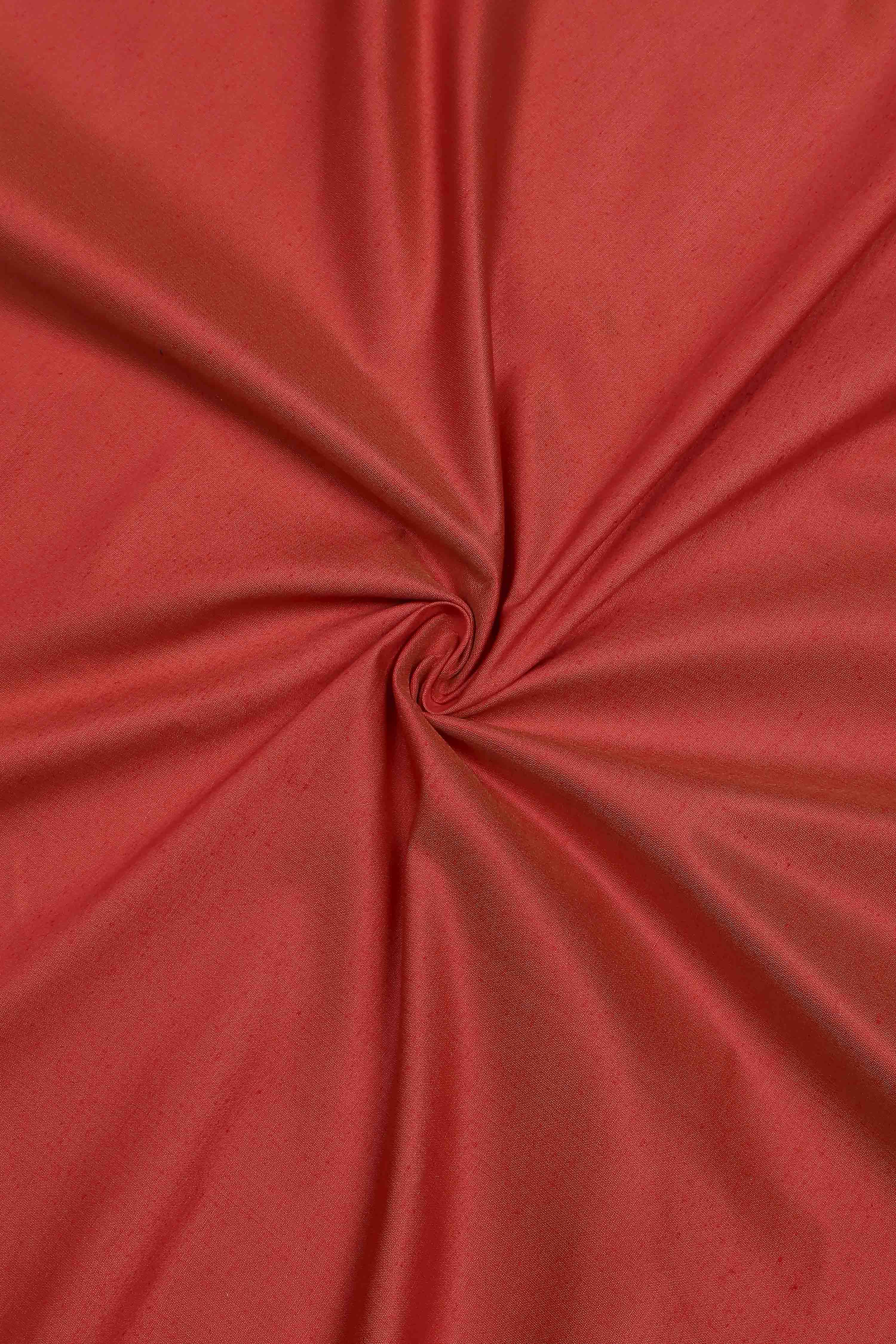 Rust Banarasi Chanderi Banarasi Print Unstitched Suit Set image number 2