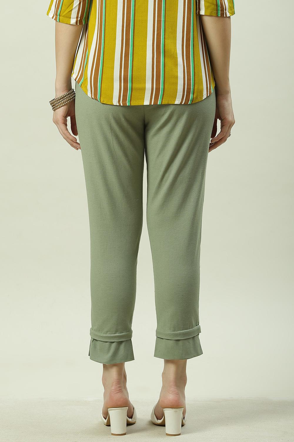 Green Bay Cotton Blend Narrow Pant image number 4