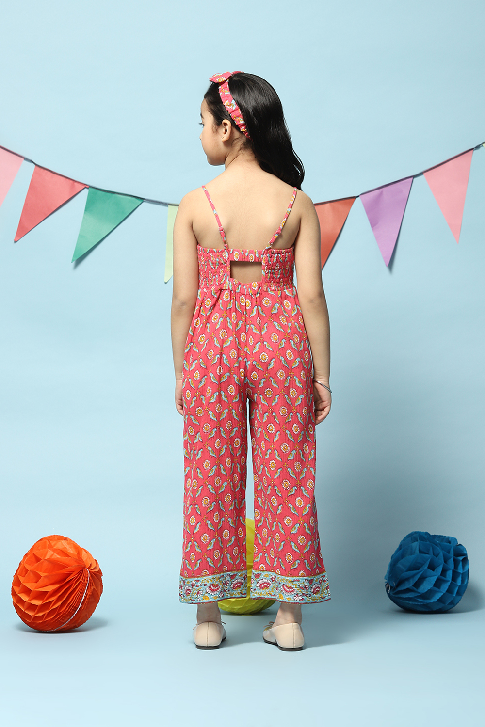 Pink Cotton & Jumpsuit image number 4