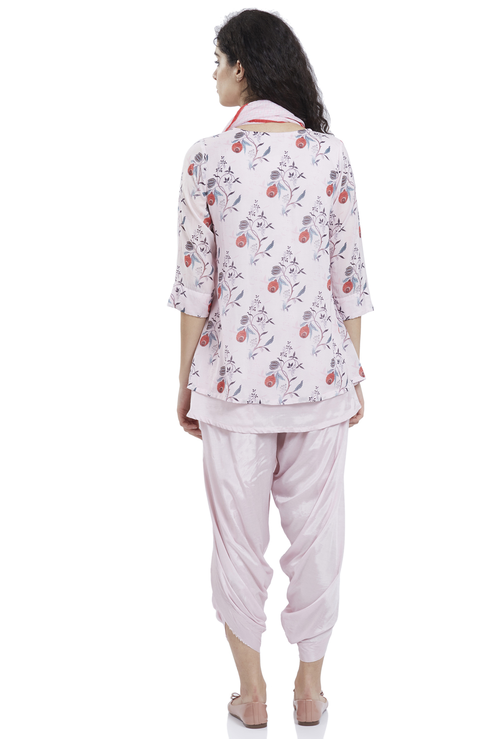 Light Purple Kurta Pants Set image number 4