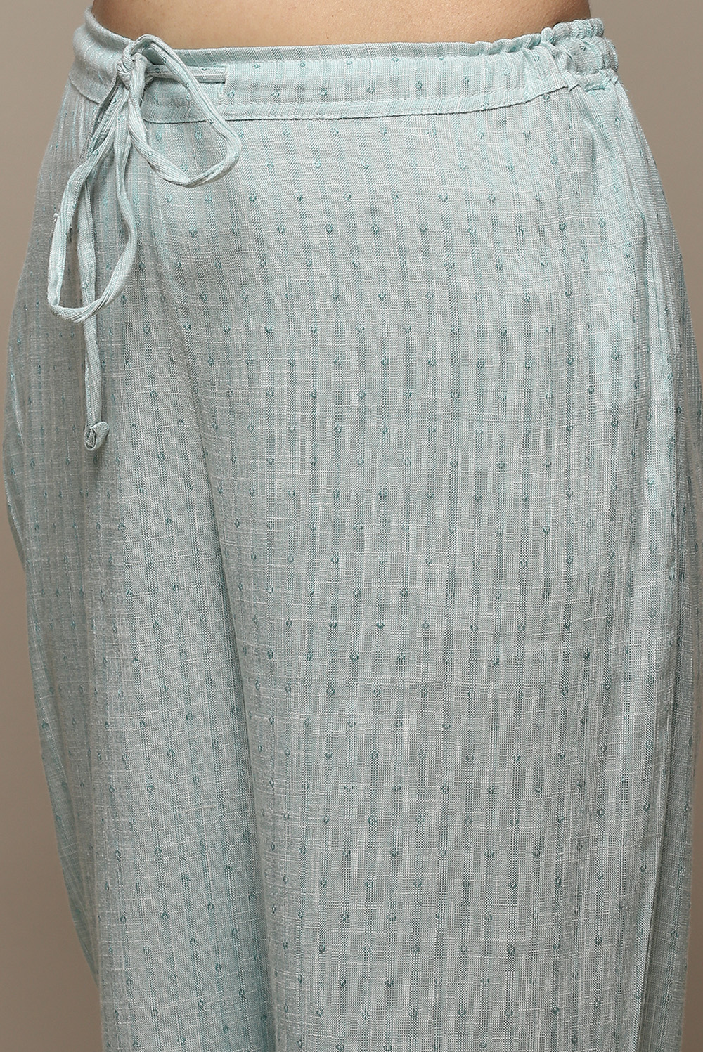 Blue Viscose Straight Kurta Pants Suit Set image number 2