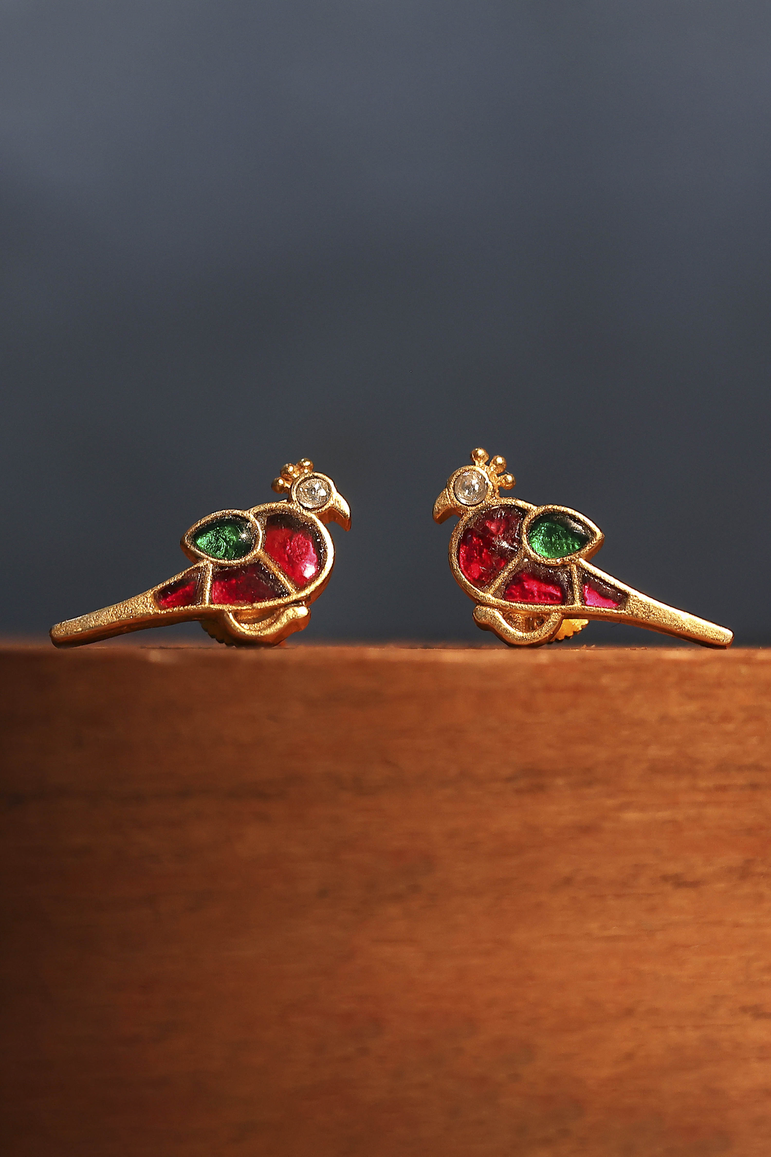 Multicolor Brass Studs image number 0