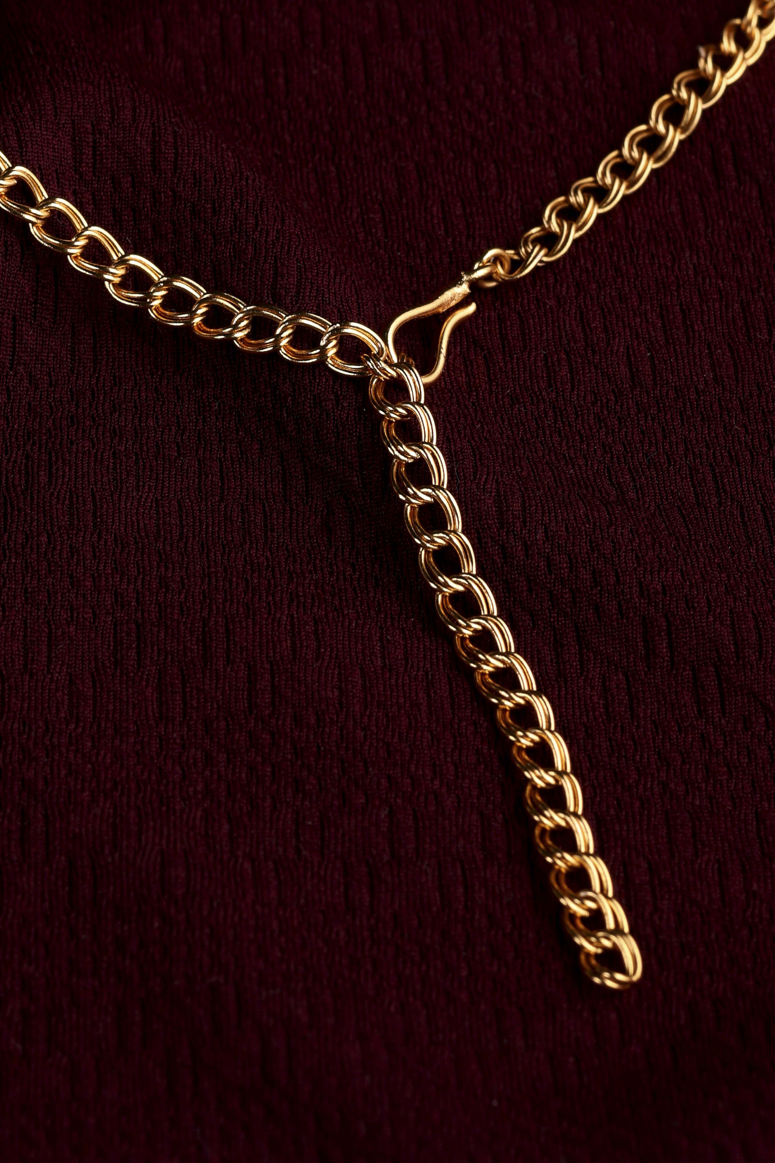 Multicolor Brass Necklace Set image number 4