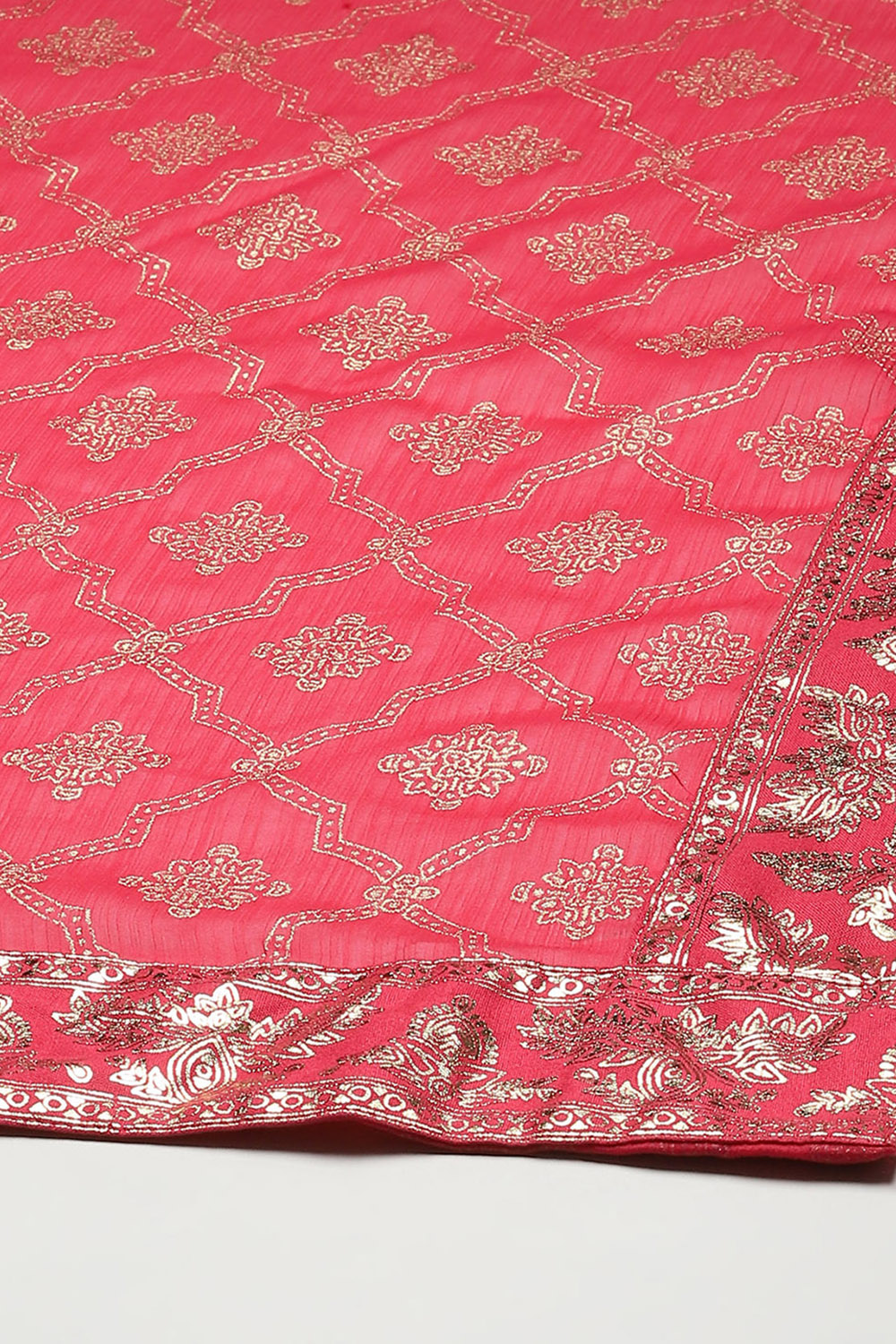Blue LIVA Kalidar Kurta Salwar Pant Suit Set image number 3