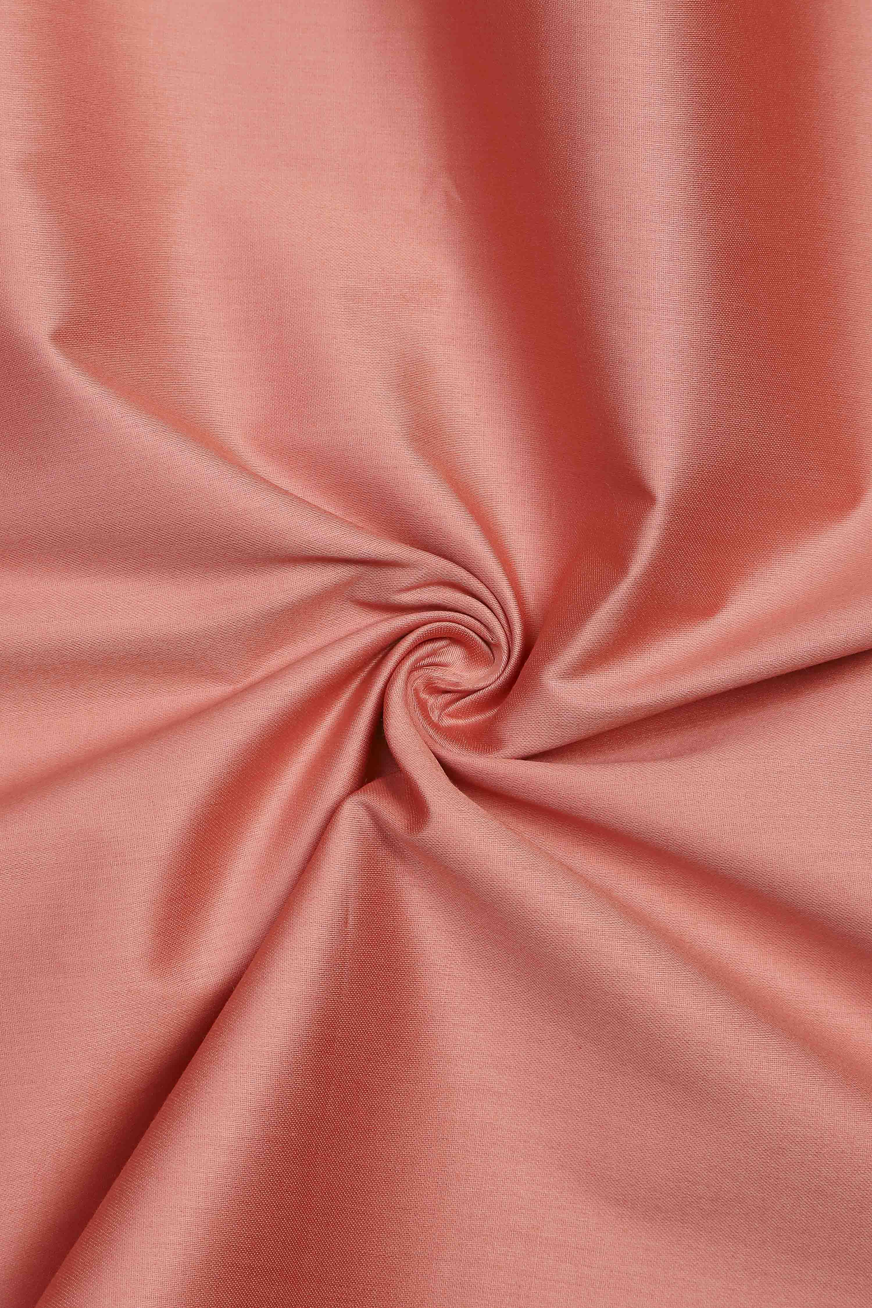 Rust Cotton Jamdani Unstitched Suit Set image number 2