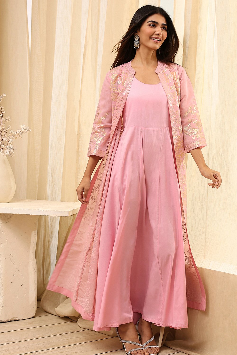 Cherry Polyester  Dress image number 1