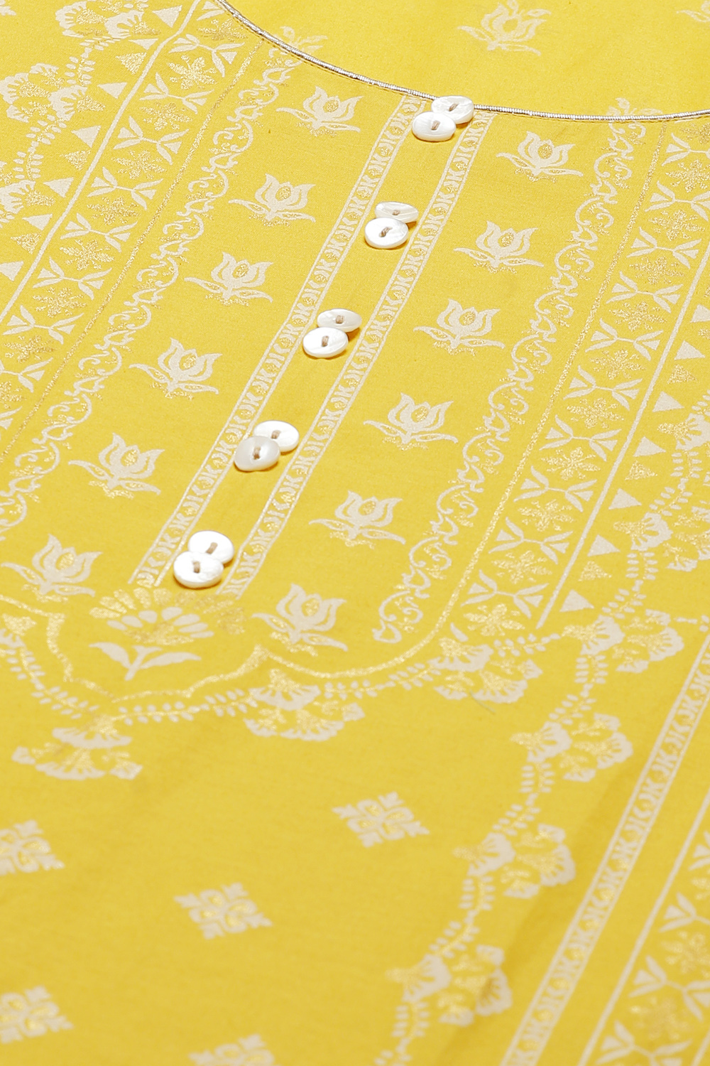 Blue Cotton Straight Kurta image number 1